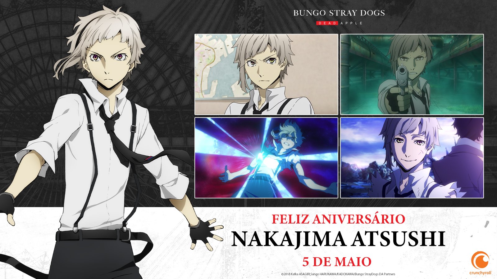 Crunchyroll Brasil ✨ on X: Avisa que é ele! Feliz aniversário