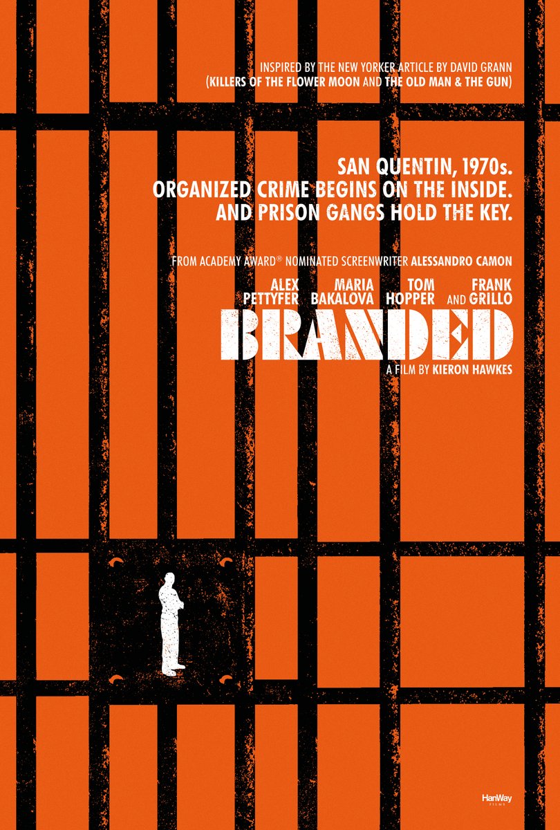 HanWayFilms's tweet photo. Check out the awesome sales artwork for Kieron Hawkes' BRANDED! https://t.co/vSQK5Go2HQ