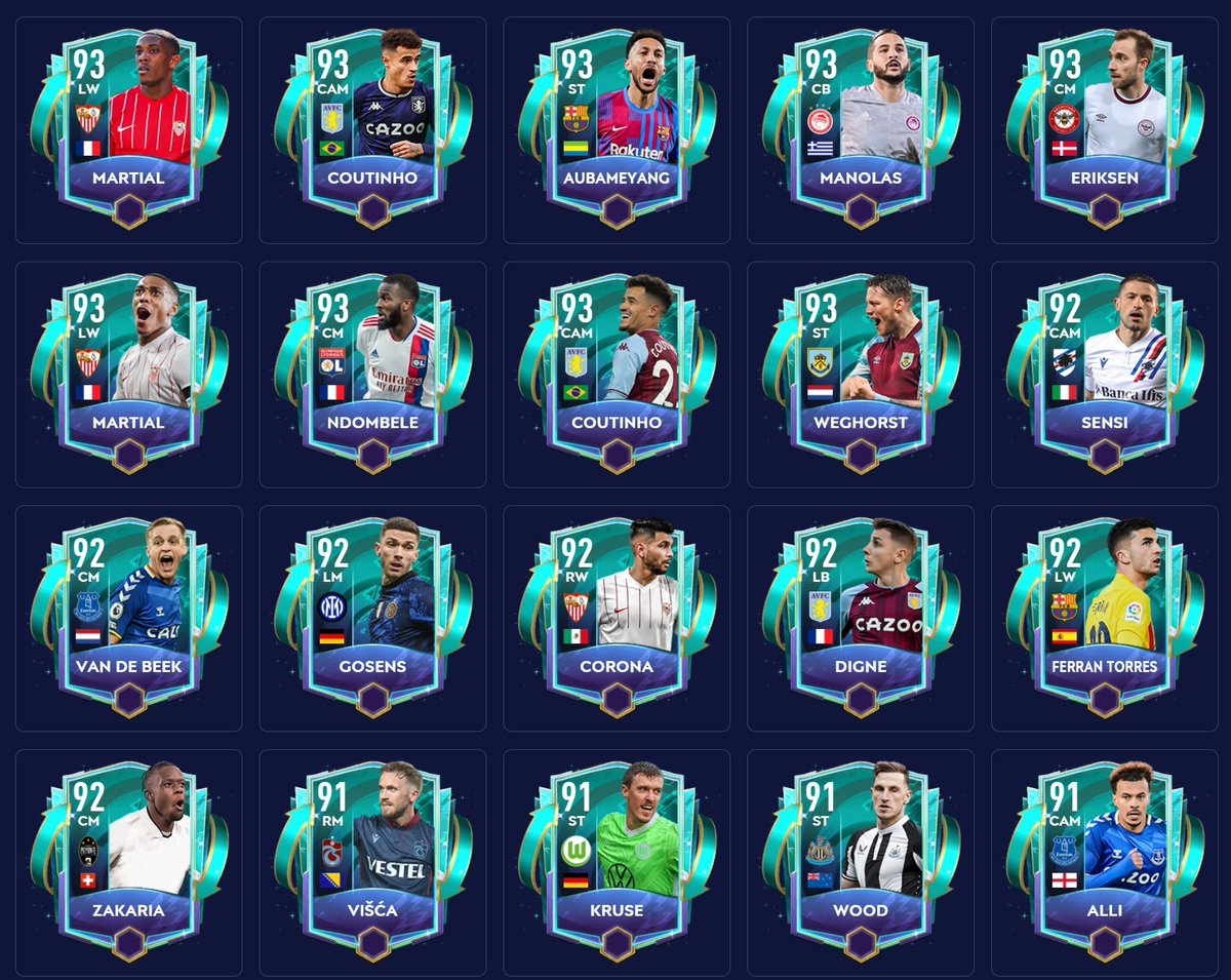 Top transfers from around the world, all present in the next program! 🌍

🔗 fifarenderz.com/22/programs/13