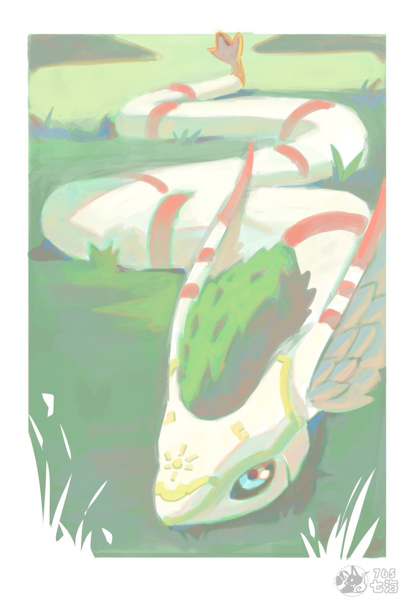 765Nanami's tweet photo. Quetzalmon
#digimon #quetzalmon #デジモン https://t.co/z74saxnWEa