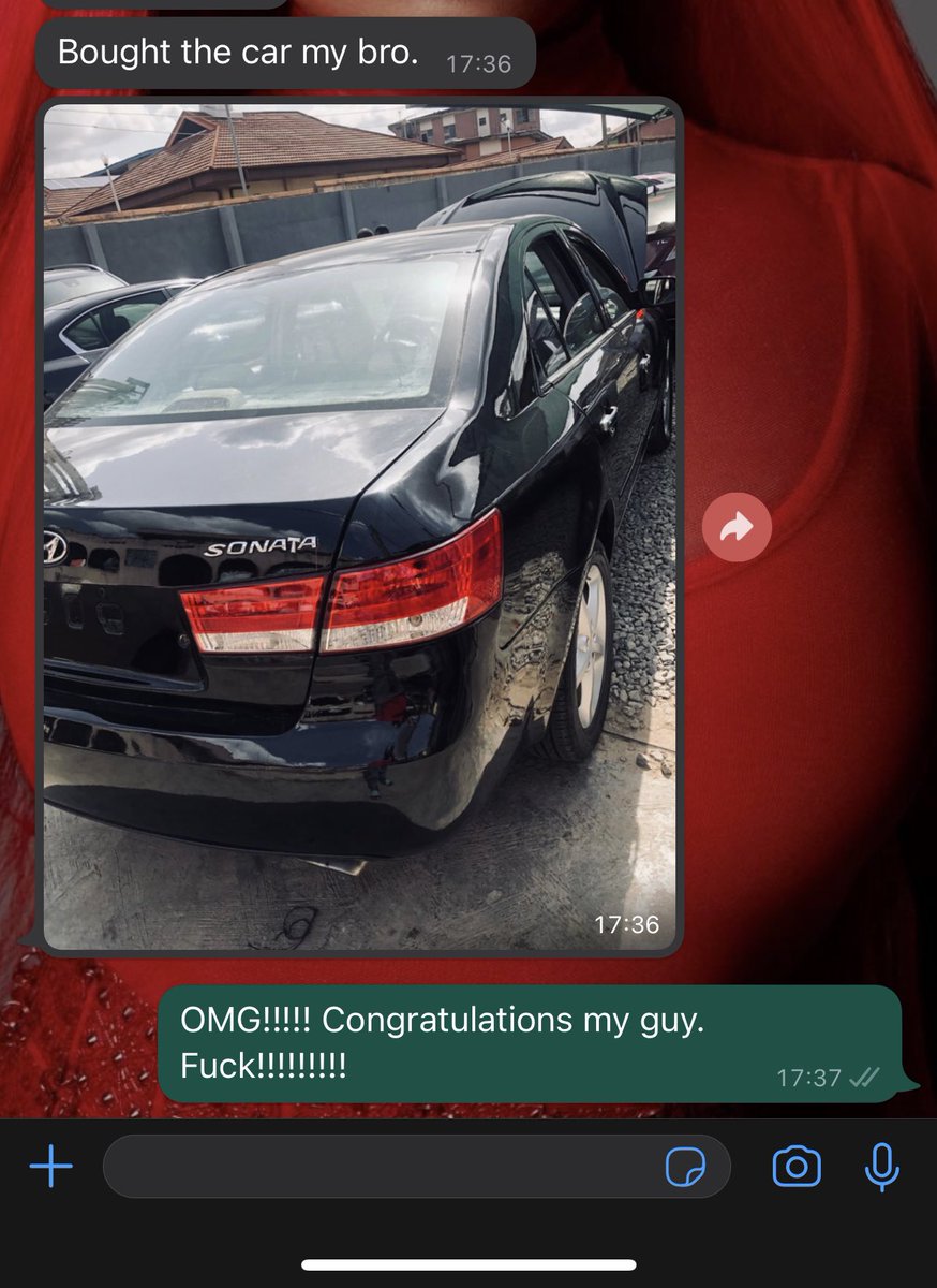 yinkadek's tweet photo. This makes me so excited 🥺🥺🥺🥺. Mans minted okay bears for 1.5 sol and sold for 150. Got him self a nice car. NFT really changing lives for real https://t.co/LqTiWsydTR