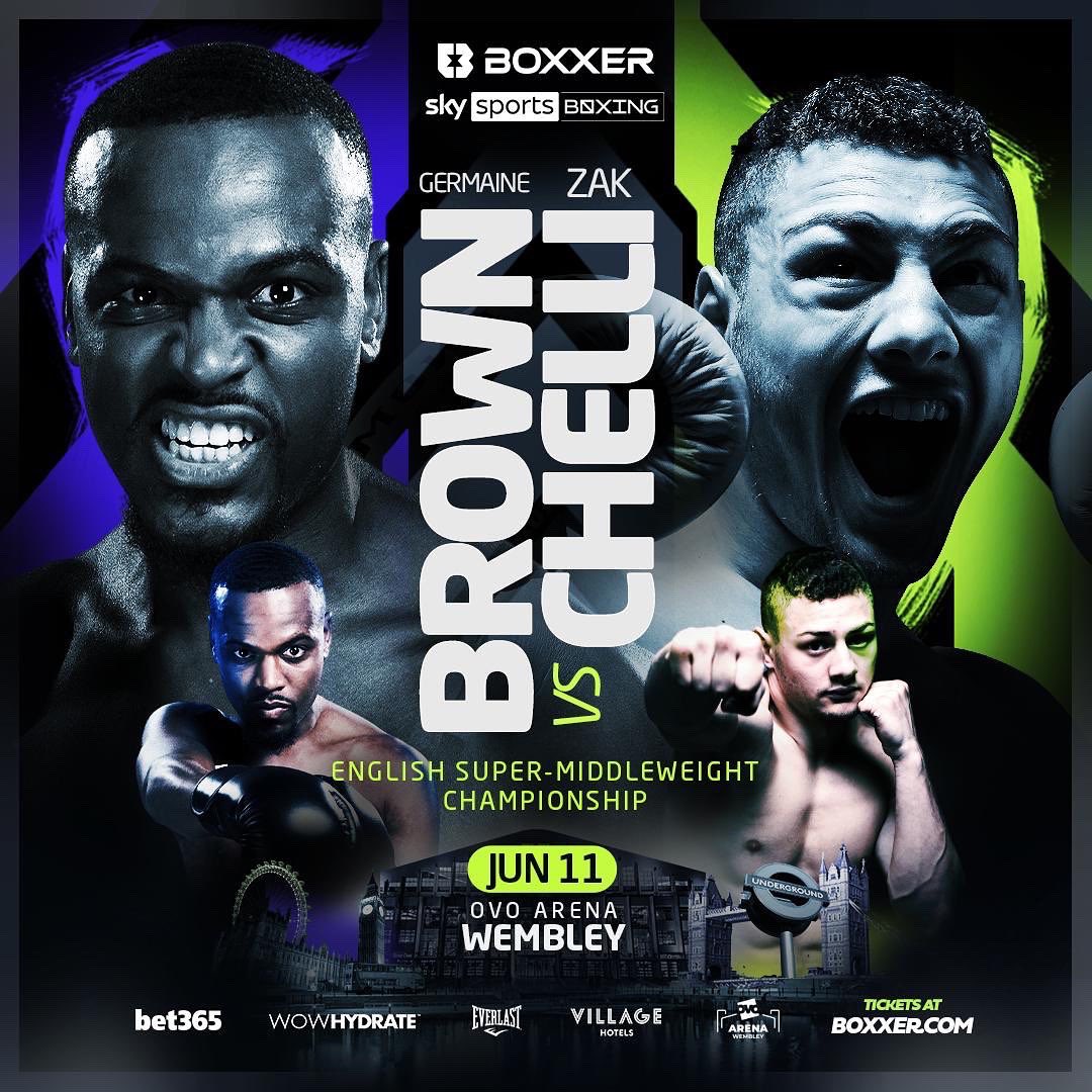 JUNE 11th 📆 

I will be defending my English title at the OVO Arena, Wembley 💥

Live on sky sports 📺 <a href="/skysportsboxing/">Sky Sports Boxing</a> <a href="/boxxer/">BOXXER</a> 

Tickets can be purchased using the link below: 
ubxr.co/brown