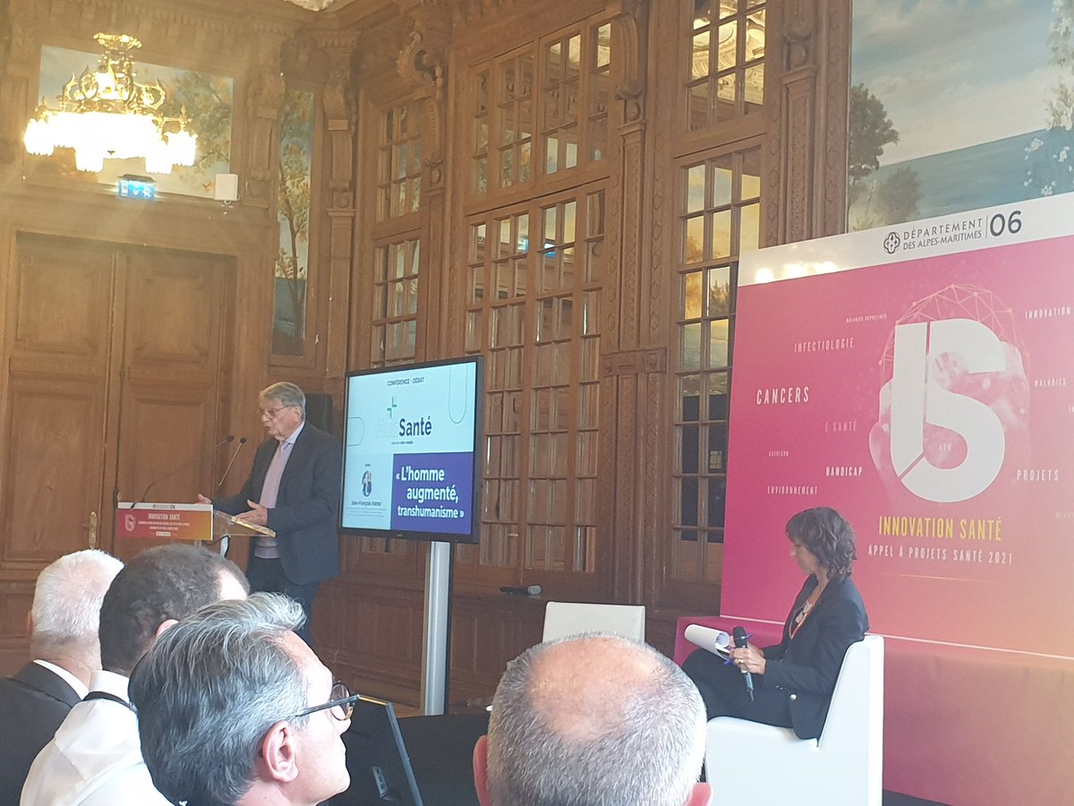 clara Ducord (@cducord) on Twitter photo Conférence passionnante de Jean-François Mattei sur le #transhumanisme <a href="/AlpesMaritimes/">alpesmaritimes</a> <a href="/Nice_Matin/">Nice-Matin</a> @CanceropolePACA Conférence passionnante de Jean-François Mattei sur le #transhumanisme <a href="/AlpesMaritimes/">alpesmaritimes</a> <a href="/Nice_Matin/">Nice-Matin</a> @CanceropolePACA