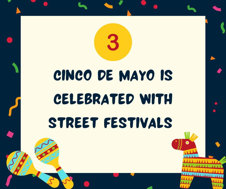 Wishing all our friends a colorful, fun, and festive Cinco de Mayo! Check out more fun facts and activities here 🎉  >> bit.ly/37JQf6a bit.ly/3keCteb