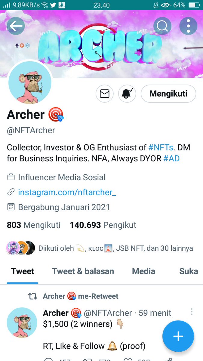 leanora_sadly's tweet photo. @NFTArcher Done https://t.co/ZY4N6mB4f0