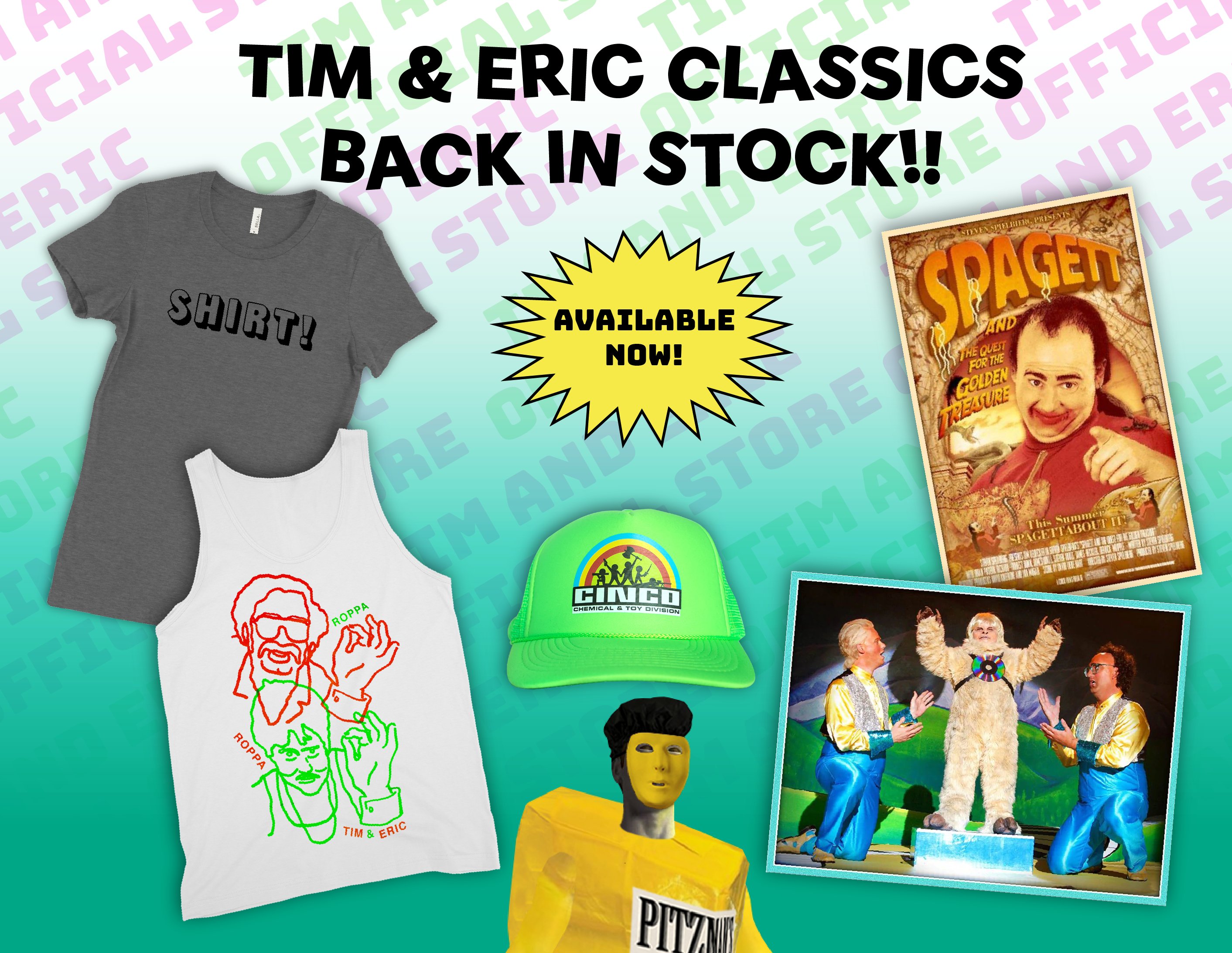 Tim and hotsell eric t shirt