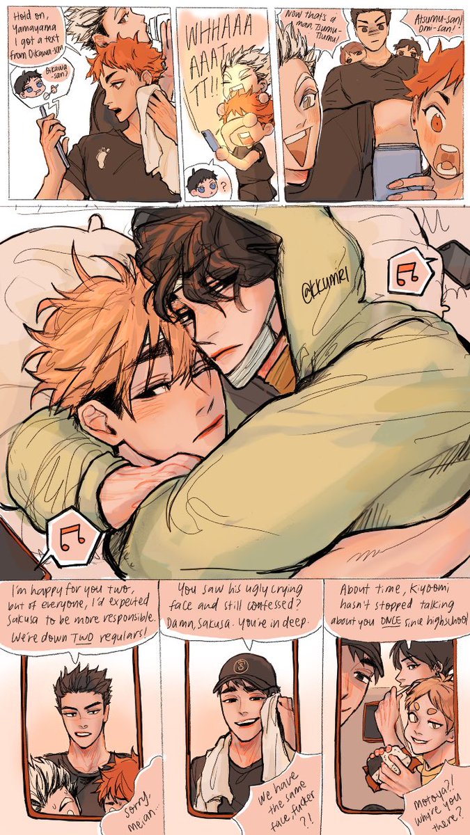 pt 10: a promise i'll keep every day
#sakuatsu hotel roomies au finale 🌟 