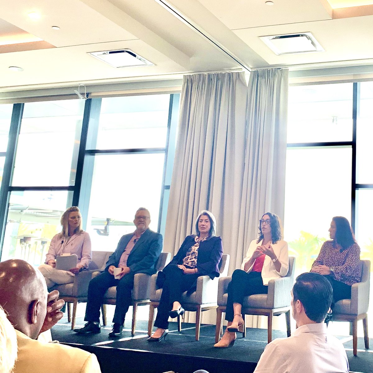 fe3's tweet photo. Great #LSM2022 panel this morning on building talent pipelines. Shaina Gross with San Diego Workforce Partnership talked about the importance of career exploration in earlier grades - particularly for students who haven’t had as much access to career exposure and social capital. https://t.co/BB484VdFgQ