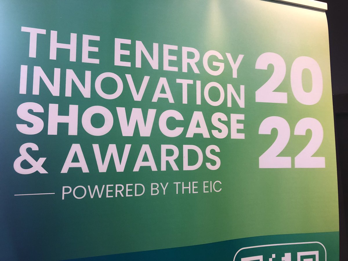 We’ve landed at the <a href="/EIC_UK/">Energy Innovation Centre</a> 2022 Energy #Innovation Awards! Delighted to be a finalist for #Electricity Innovation, Customer Focus, #NetZero Impact and Social Impact. Looking forward to celebrating the best and brightest in #utilities this evening. #creativity #sustainability
