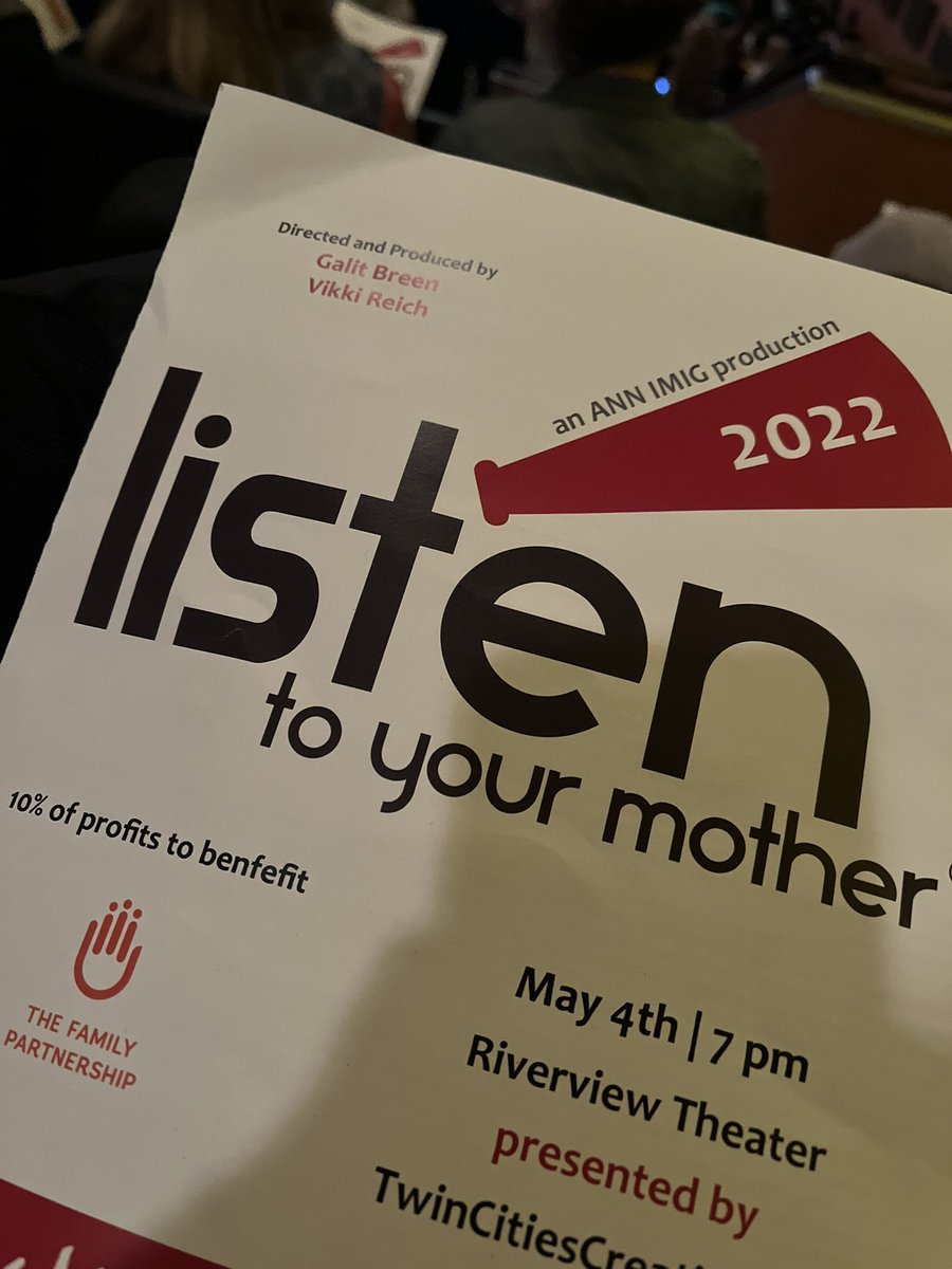 Bravo! This event is always a joy and a little bit of heartache. Still laughing about port-o-potties and peeing in the backyard. Thank you to <a href="/VikkiLReich/">VR</a> @GalitBreen and all the brave LTYM Twin Cities storytellers.