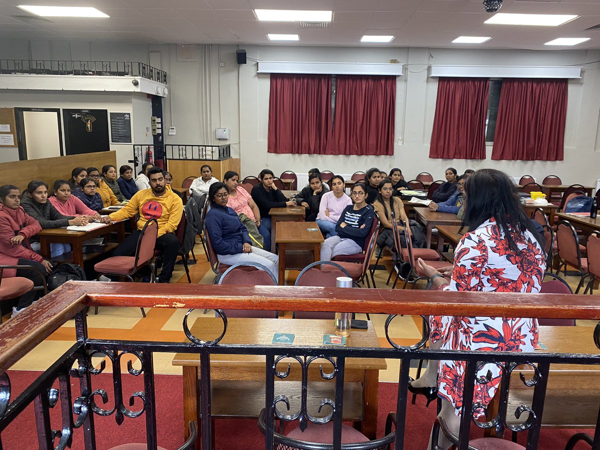Big thank you to <a href="/gibson_sherly/">Sherly Gibson</a> for her inspiring session with our international nurses we all enjoyed it &amp;felt motivated   and also big thank you @bobkirton for inviting Sherly. Thanks to all staff who are supporting our international nurses particularly Arun loganathan