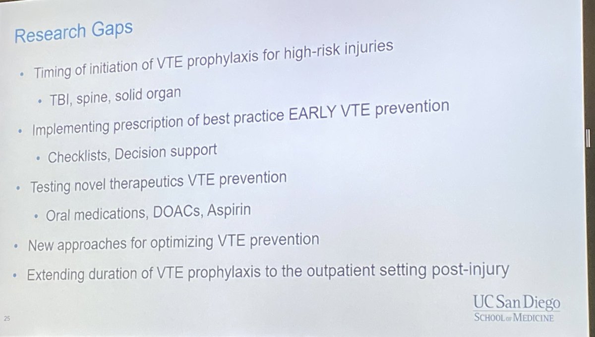elliotthaut's tweet photo. Todd Costantini telling us about a “National Trauma Action Plan” #NTRAP #TraumaVTE22 @TWCostantini Hoping to look at NTRAP Delphi data for #VTE across all 11 panels. Will help us decide on #research priorities as it relates to #VTE in #Trauma. Perfect background for grants. https://t.co/mQbaDk8vUM