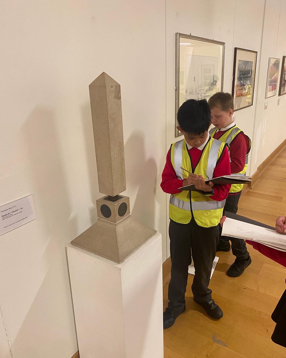 NET_Abbotsweld's tweet photo. As part of 50 things, Y3 & 4 had a fantastic day visiting Gibberd Gallery today and looking at all the wonderful sculptures. They learned about some of the artists and how they made them aswell as spending time sketching them. @gibberdgallery #shapingfutures #netacademies https://t.co/uwHJRdZsSw
