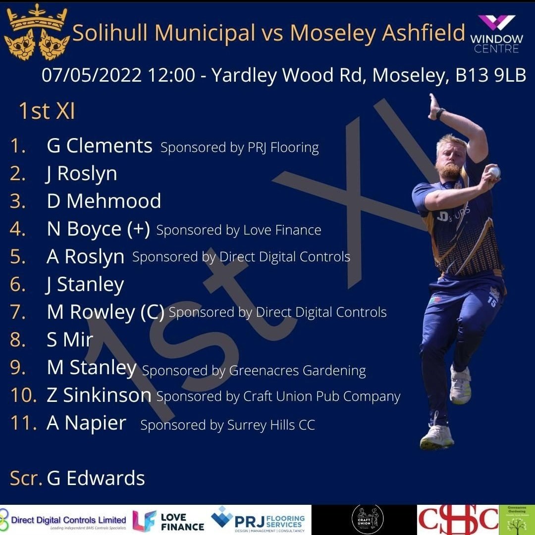 Solihull Municipal CC tweet media