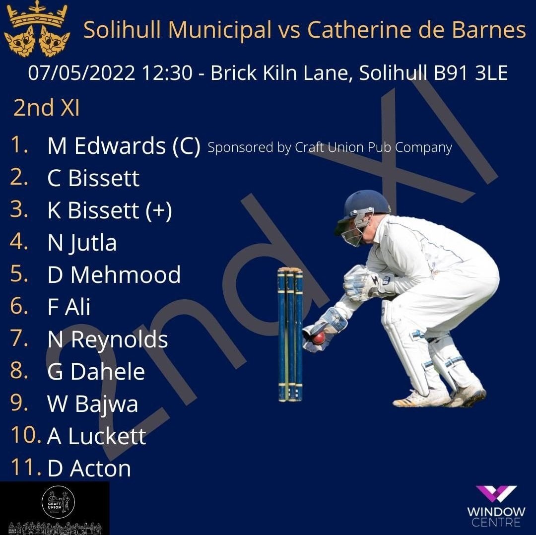 Solihull Municipal CC tweet media