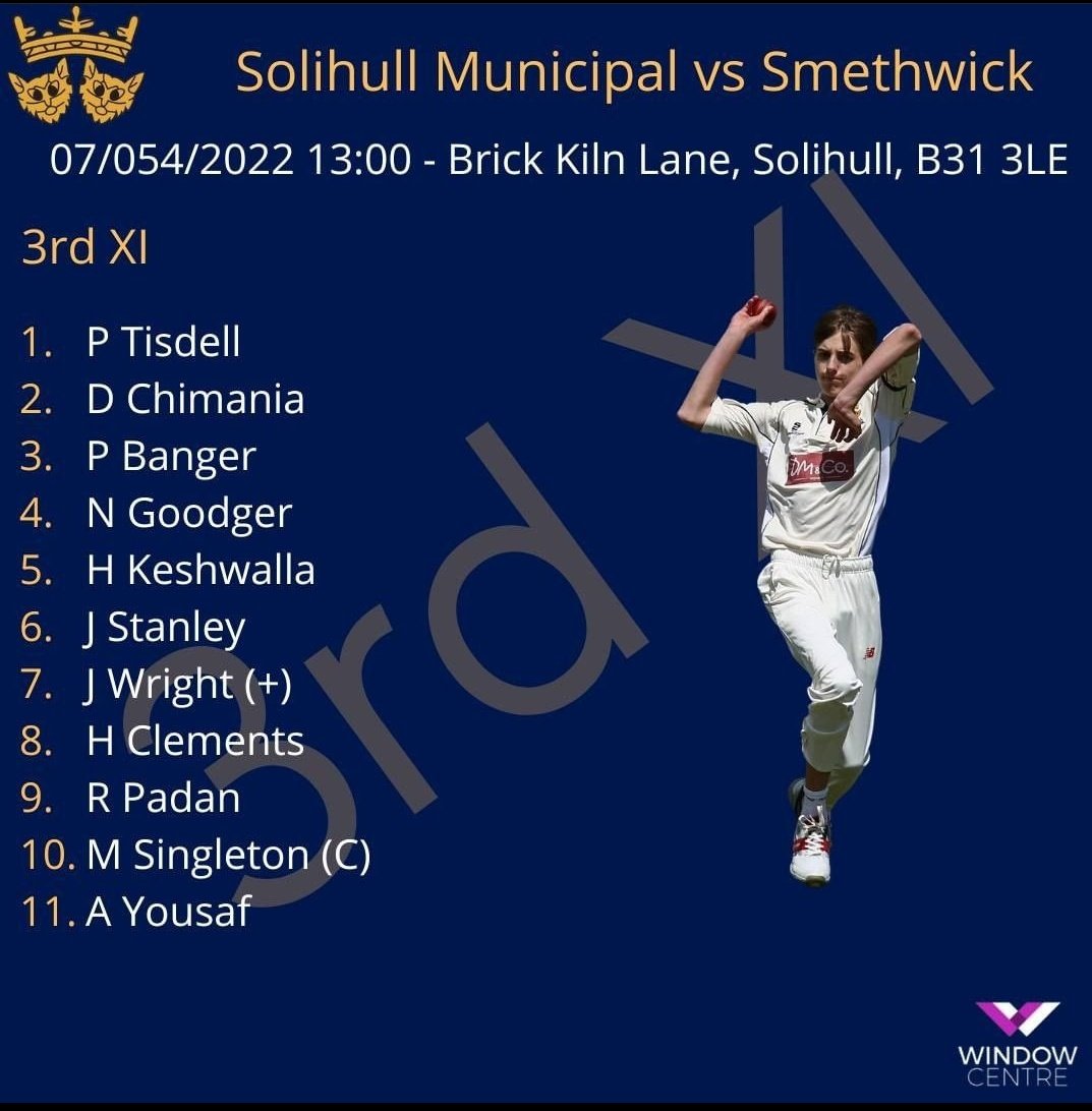 Solihull Municipal CC tweet media