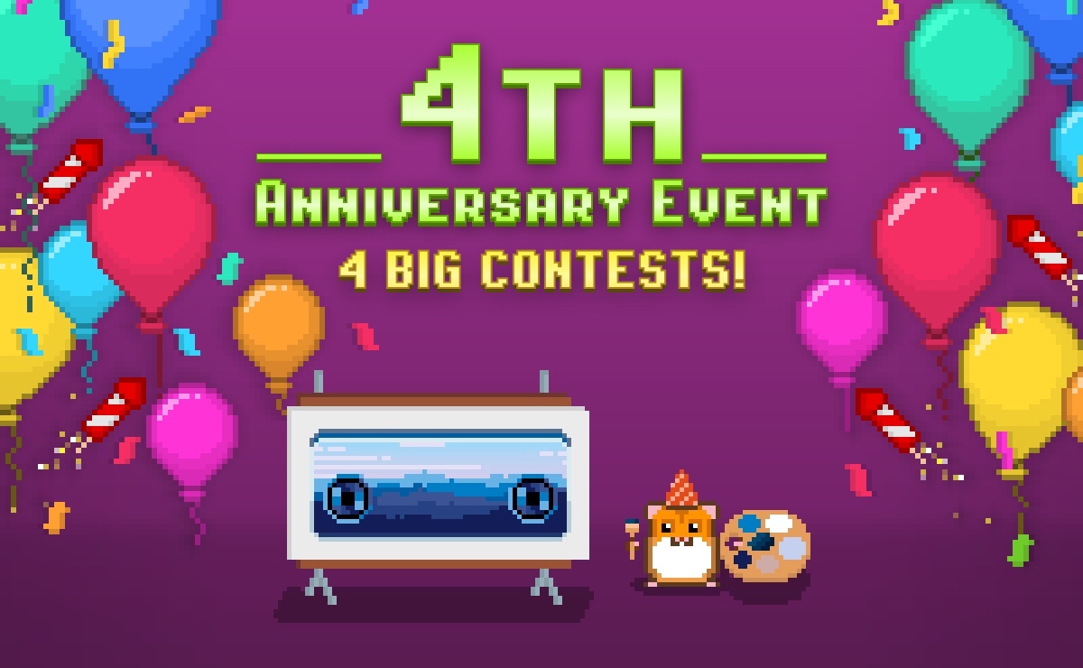 rollercoin_com's tweet photo. Did you think this is all the gifts Hamster prepared for you? 🐹

Follow the link to know more about special Anniversary Events 🎊 dedicated to the RollerCoin Birthday celebration 🤩👇

https://t.co/1PKtV6tAlf https://t.co/yvaGj5KZvK