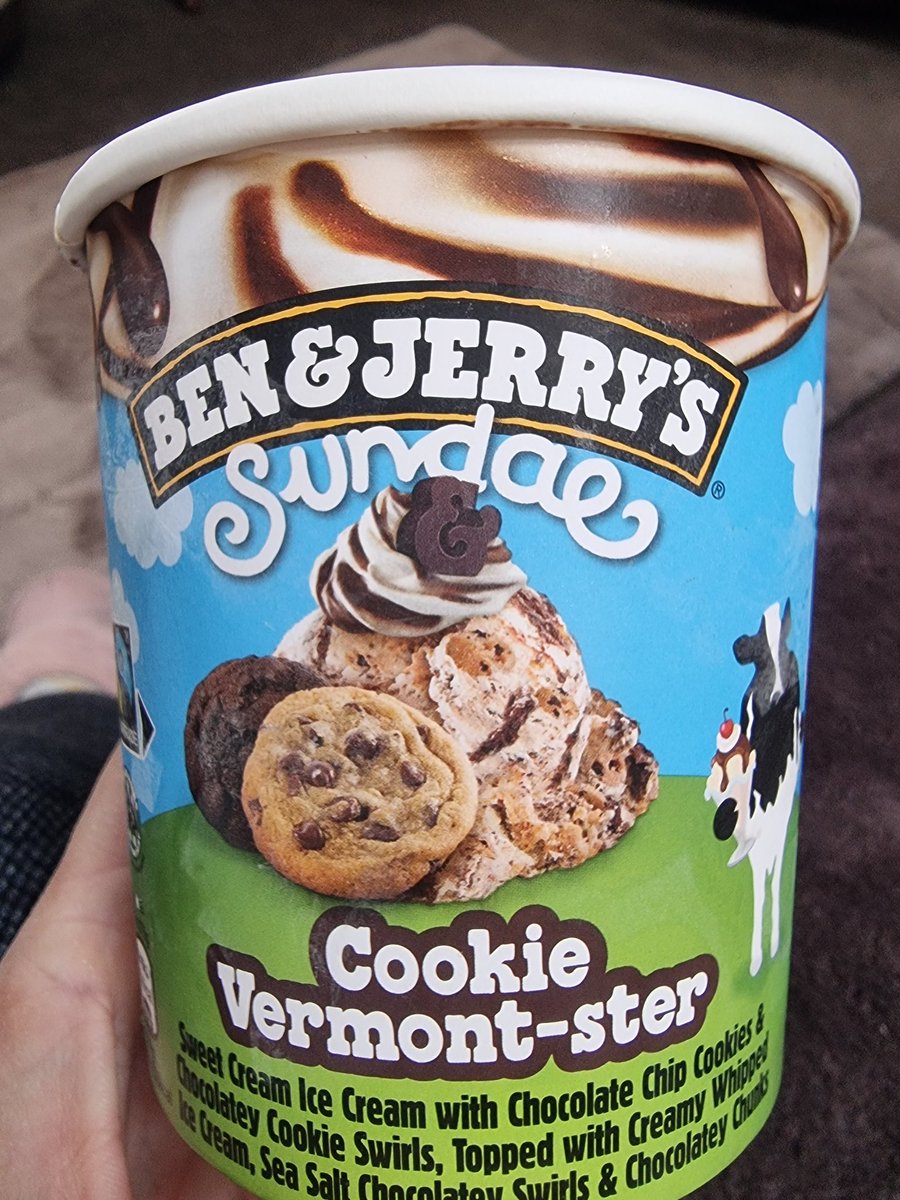 emma76history's tweet photo. When the moment calls for a bit of #selfcare.....there's nothing like a tub of @benandjerrys to improve the mood!!! There's even enough left for more selfcare tmrw!!! 🤣🤣 #mood #cheerup #icecream #tea #delicious #Thursday #muchneeded #littlefatty https://t.co/7sfREHJcBr