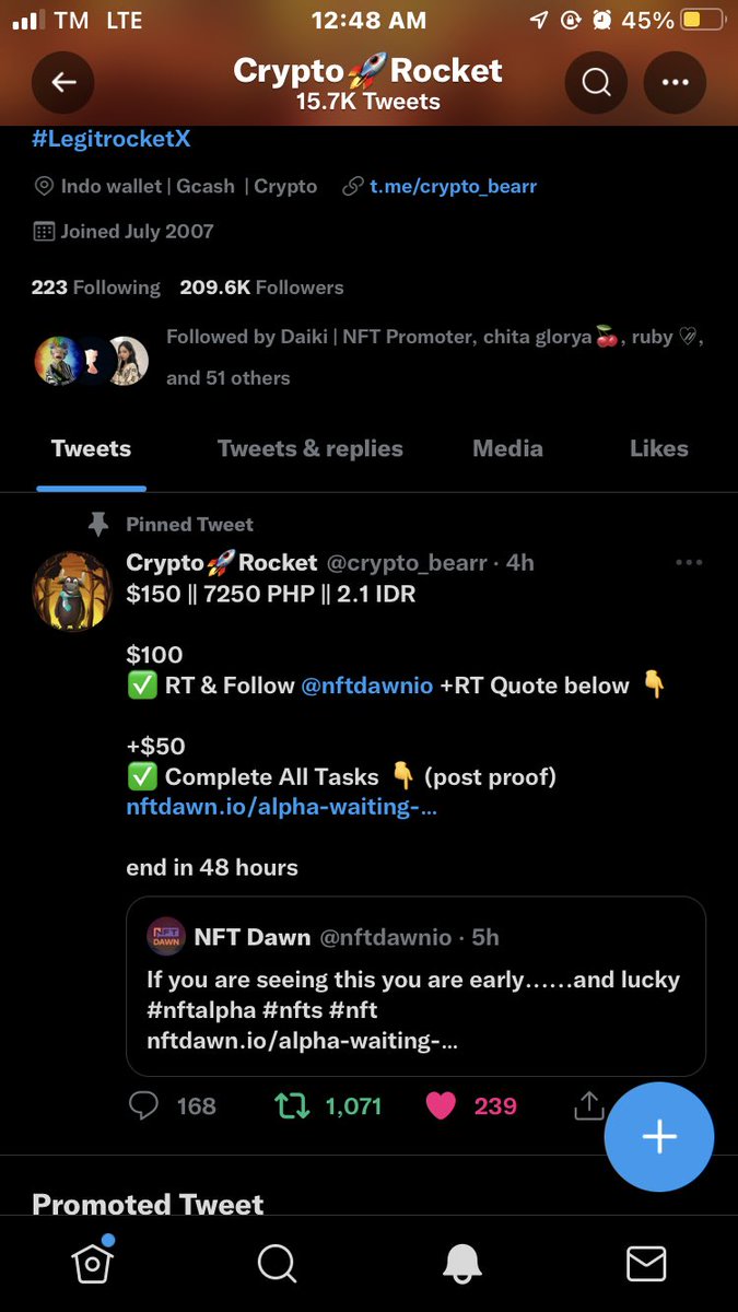 abraham27309444's tweet photo. @crypto_bearr done. ❤️ https://t.co/vYAq5g0jNd