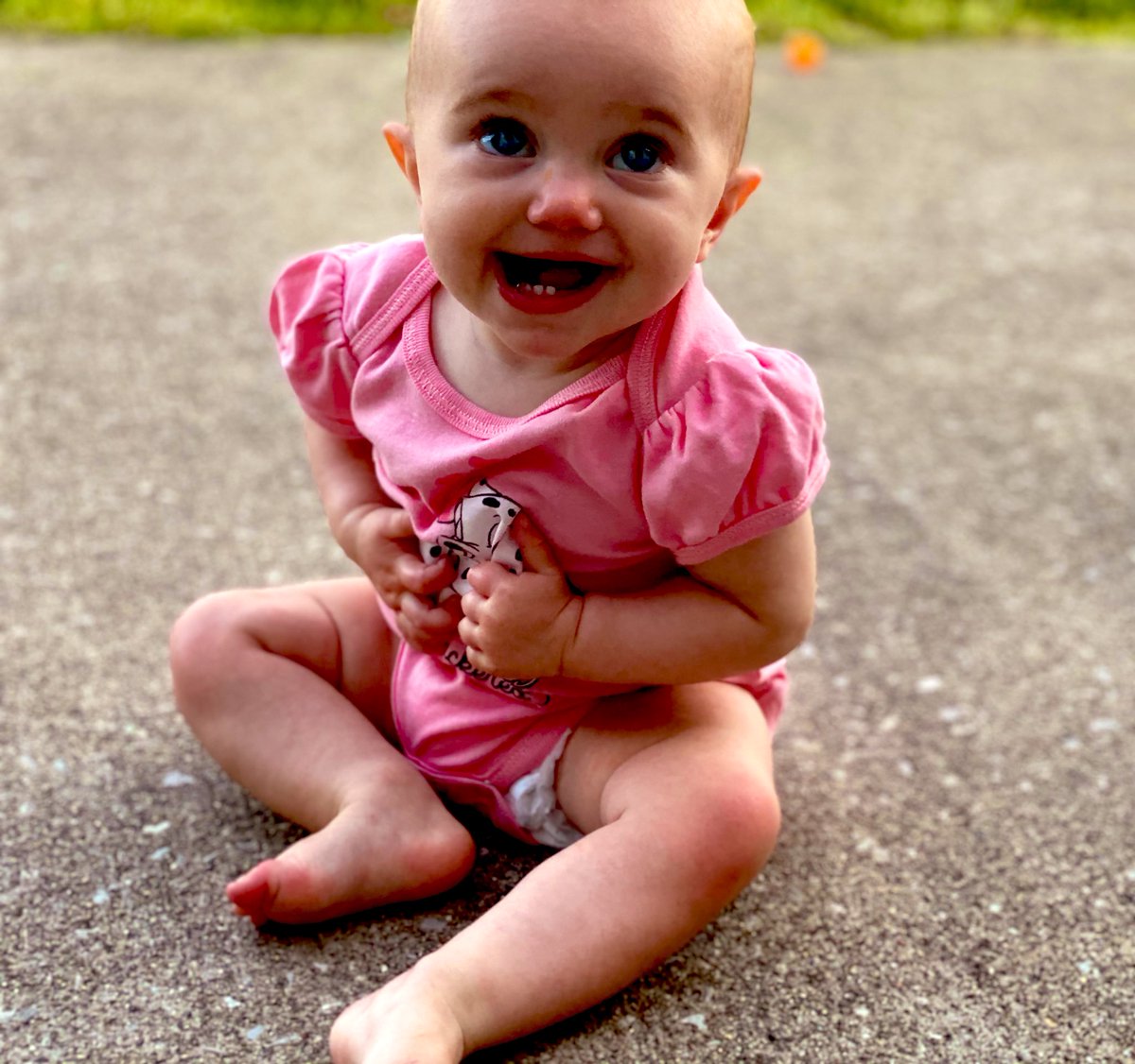 My happy Piper J she is so happy all the time had to post this big smile