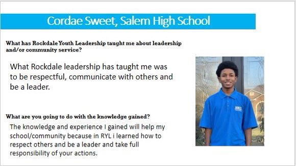 NeasonRCPS_SRSP's tweet photo. @RockdaleMagnet @SalemHS_Conyers @RockdaleSchools @RYL_RCPS @RCPSFamEngage @RCPSCSSO Congratulations! Rockdale Youth Leadership Class of 2022 #worldclassstudentengagement #rcpsrising https://t.co/feyJZyR9z3