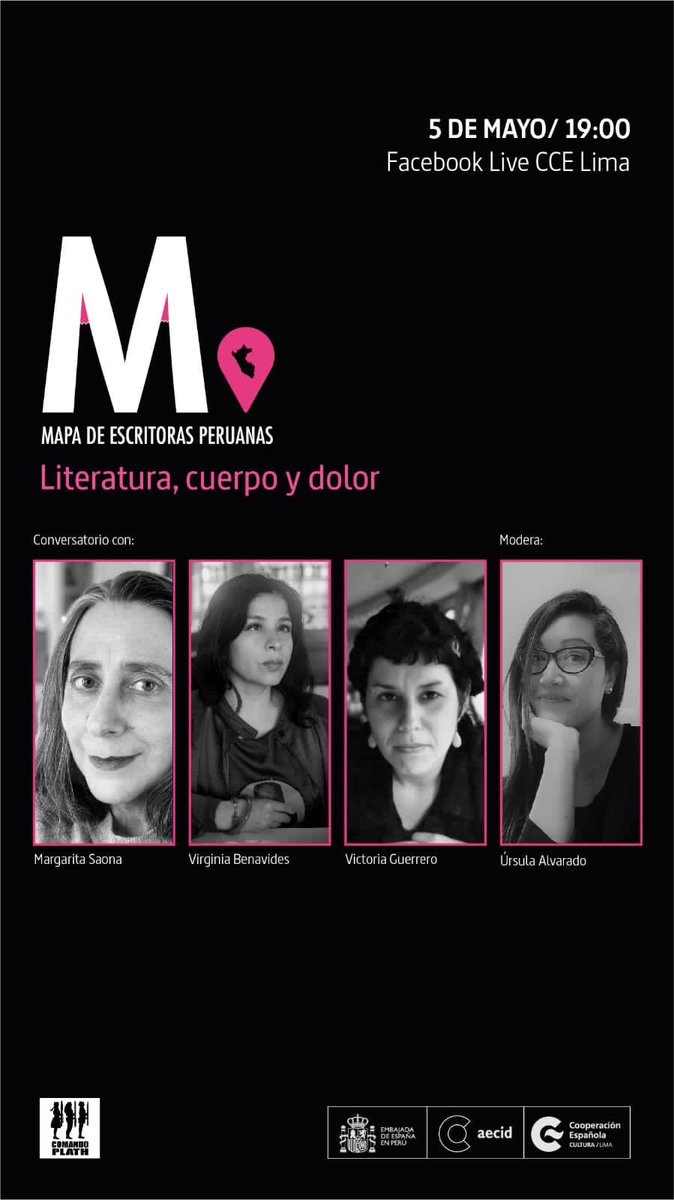 lalokadeldesvan's tweet photo. Lxs esperamos hoy a través del fblive del @CCELima 
@MapaPeruanas https://t.co/ye6phe3ktA