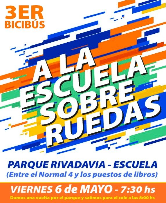 maestroadrians's tweet photo. Mañana disfrutamos nuestro tercer Bicibús !!!
Como decía Les Luthiers: Para nosotros la diversión y la recreación no son menos importantes que el estudio... https://t.co/eYS29jJbHq