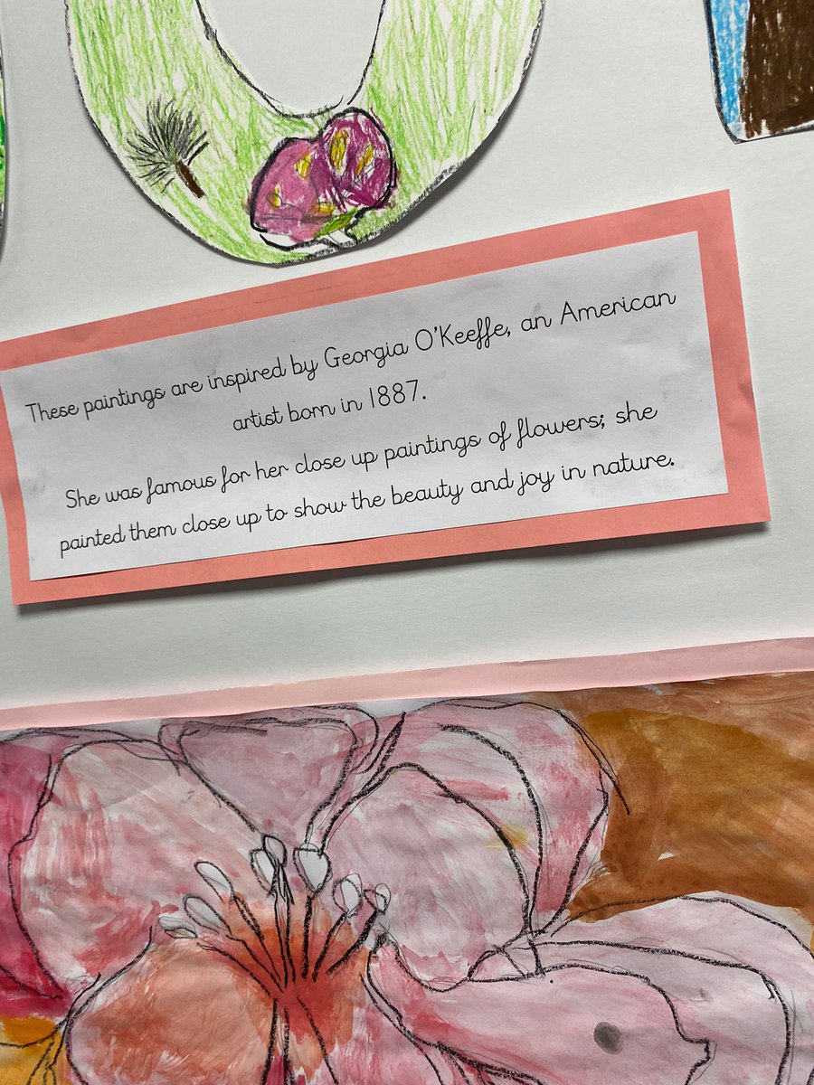 MrsOBrienStAug's tweet photo. Weβve had a great time experimenting with watercolours in year 3 and just look at the result! πΈπΊπΌ We painted in the style of Georgia OβKeeffe, represented the Gospel Value of Joy and learnt more about our Science topic - plants βΊοΈ @MrsHaworth_StA #staugscience https://t.co/pGYURGt4bl