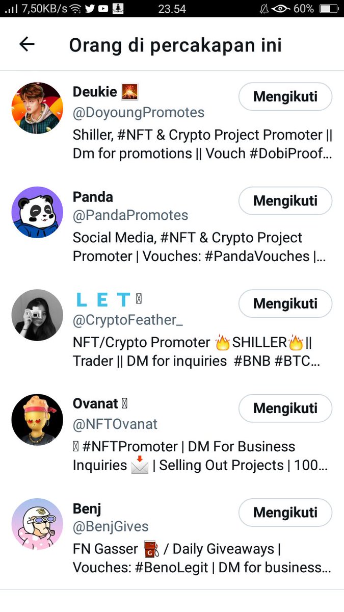 leanora_sadly's tweet photo. @DoyoungPromotes @PandaPromotes @BenjGives @CryptoFeather_ @NFTOvanat Done https://t.co/j1X6ikvlJc