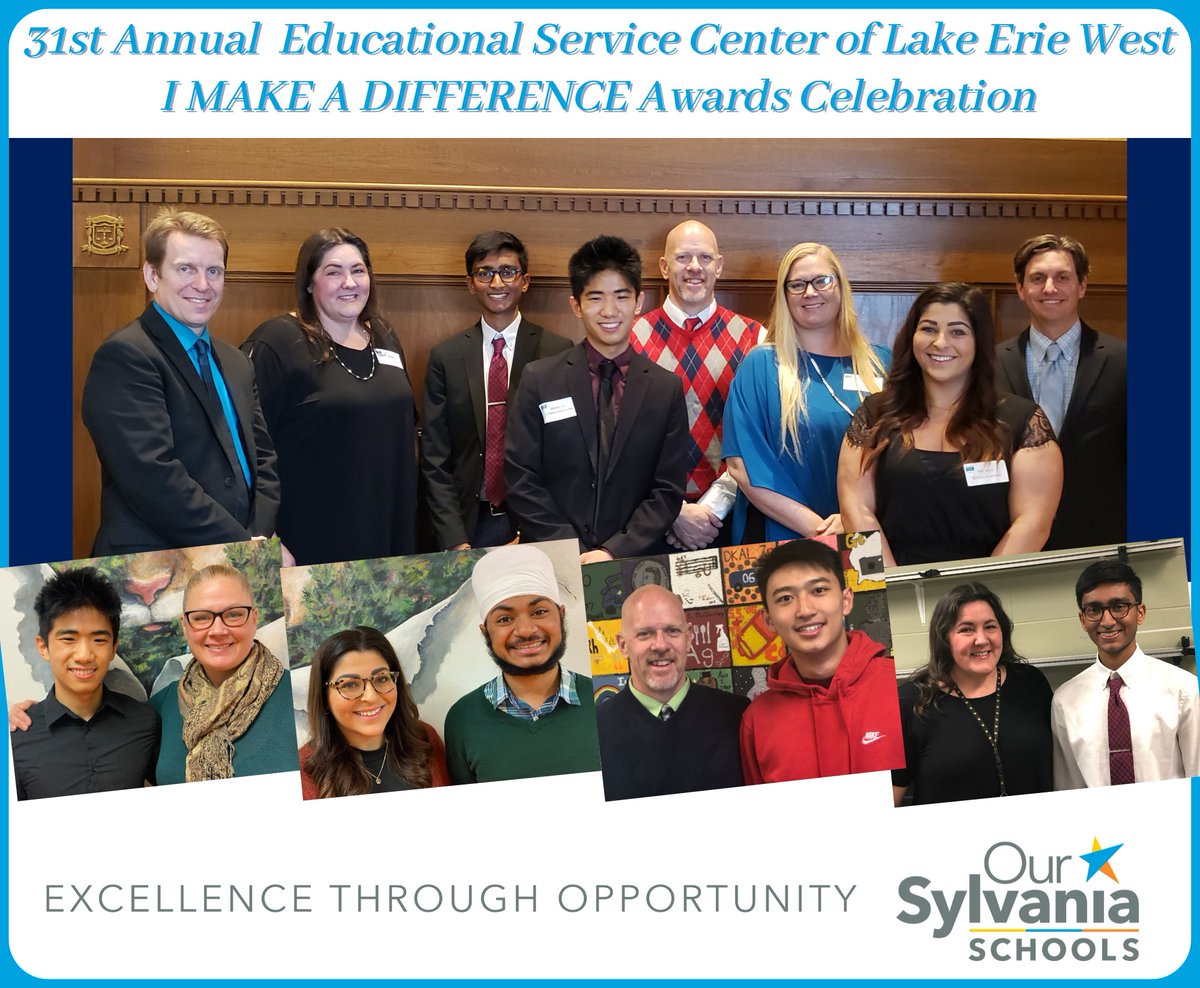 SylvaniaSchools's tweet photo. Congratulations to the students and teachers honored today at the "I Make a Difference" awards breakfast! Students from area districts recognized and thanked teachers who have made a difference in their lives. #excellence #TeachersInspire #sylvaniastudents #sylvaniastaff https://t.co/RIlhASbevD