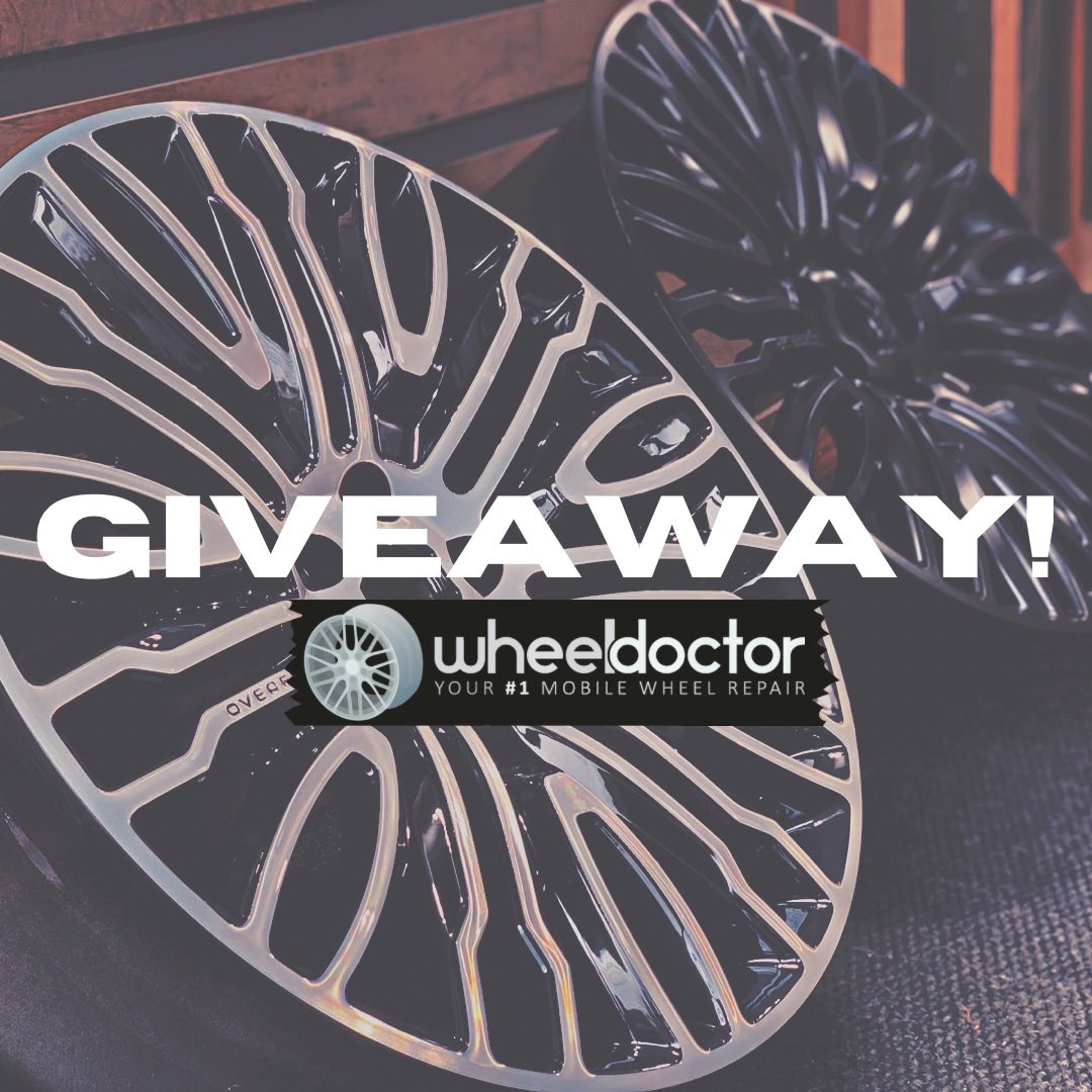WheelDoctorPDX's tweet photo. 🚨GIVEAWAY TIME!🚨

Enter for a chance to win $100 towards any wheel doctor service and a Alexa echo dot. 

Here’s how’s to enter: 
1. Follow @WheelDoctorPDX on Instagram 
2. Like us on Facebook 
3. Tag 3 friends &amp; comment “done” 

Winner will be announced June 1st! Good luck! ☺️ https://t.co/UVY9wIMIHk