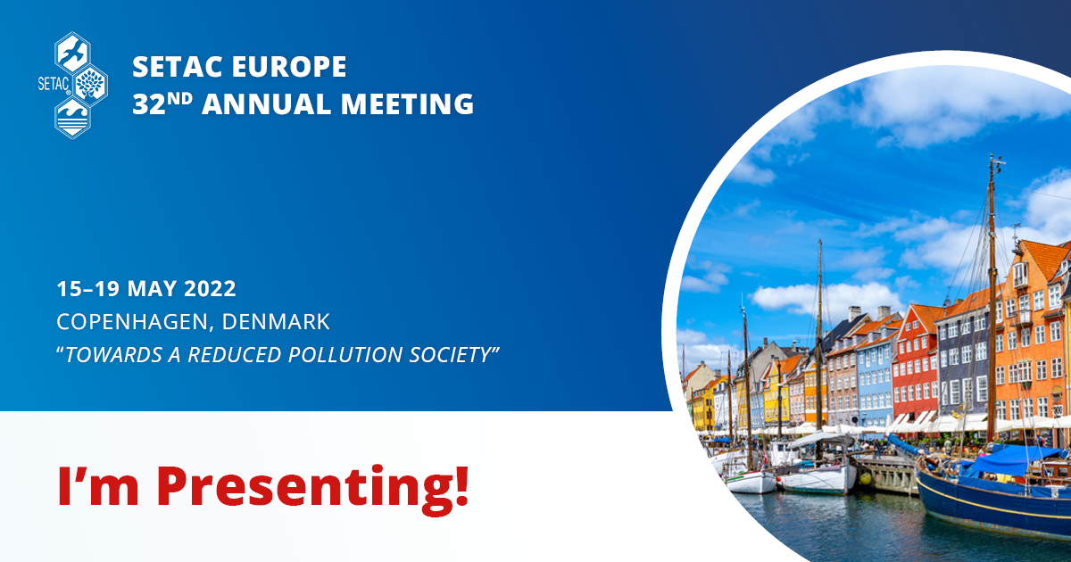 kishorejag's tweet photo. Excited to attend in-person #SETACCopenhagen, check out my talk on 16th May 2022, Session: 3.03 - Advances in exposure modelling @ Session Room B4 M5-6. #SETAC #ExposureModelling #EnvironmentalChemistry #WastewaterEpidemiology 
@EChPHgroup  
@SETAC_world https://t.co/0JXH0SG2Zw
