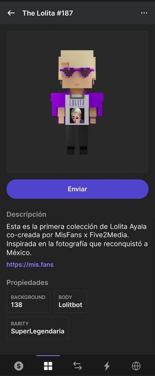 AchiricaJosue's tweet photo. Estoy listo para ganarme un mezcal oficial de Lolita.
@LolitaAyalaN @cryptolucha #LolitaNFT https://t.co/m1rmlTXc8p