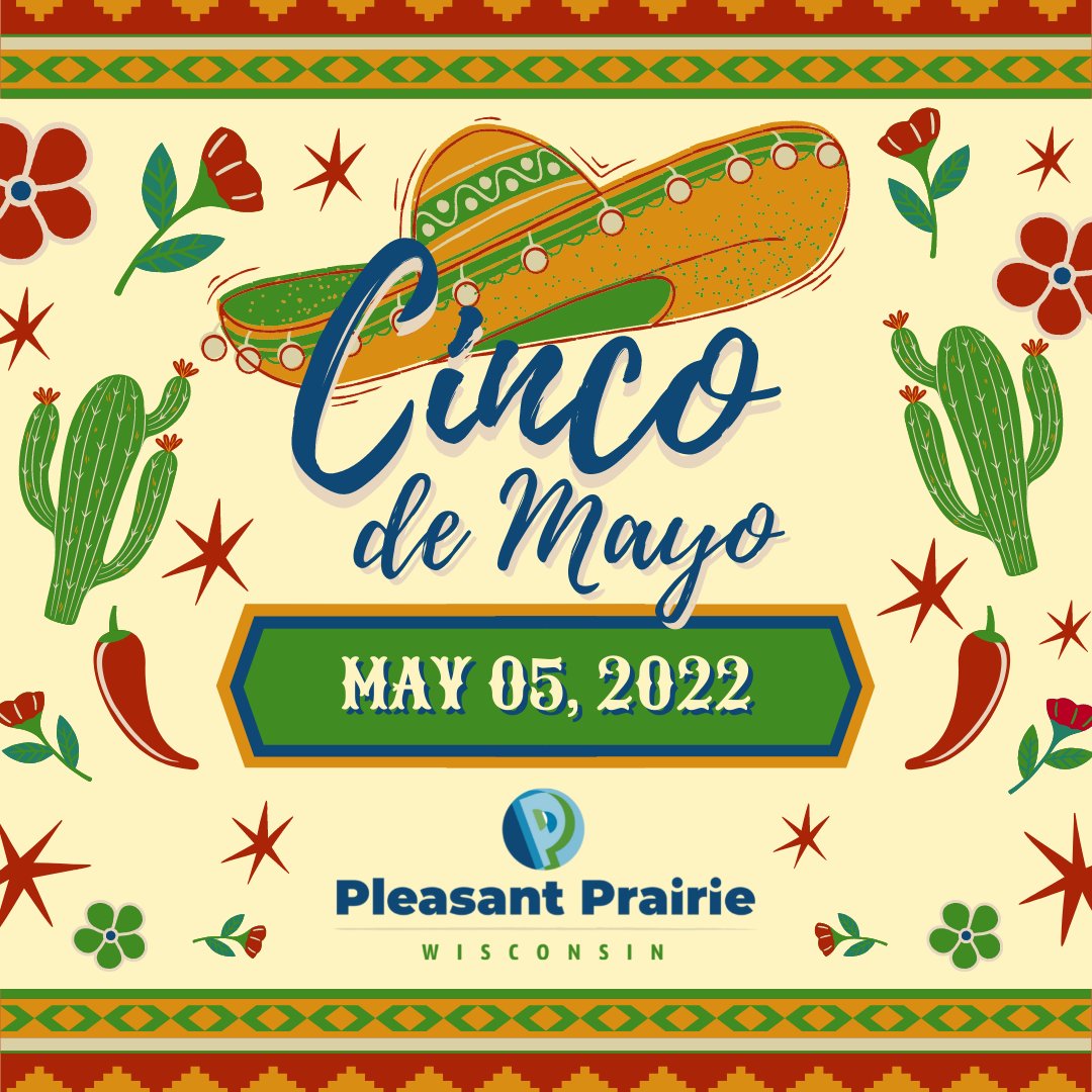 VisitPlPrairie's tweet photo. Happy Cinco de Mayo! 🌶️🌮🇲🇽  Various Village restaurants are offering specials today.

We’ve got the squeeze on the The Best Margaritas in Pleasant Prairie: https://t.co/iZEiAFvcOn!

#VisitPleasantPrairie #CincoDeMayo2022 https://t.co/CzqrMsuiQZ