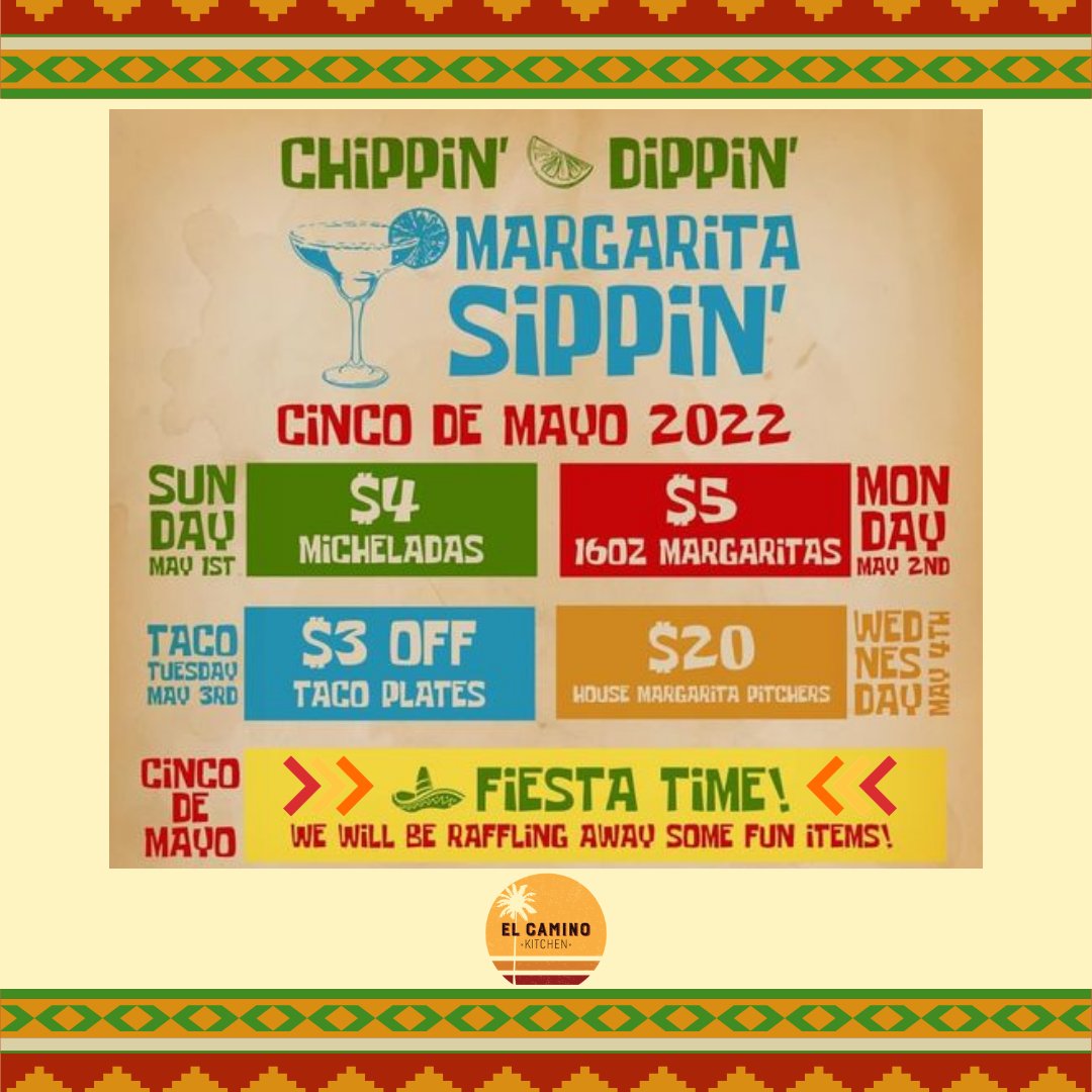 VisitPlPrairie's tweet photo. Happy Cinco de Mayo! 🌶️🌮🇲🇽  Various Village restaurants are offering specials today.

We’ve got the squeeze on the The Best Margaritas in Pleasant Prairie: https://t.co/iZEiAFvcOn!

#VisitPleasantPrairie #CincoDeMayo2022 https://t.co/CzqrMsuiQZ