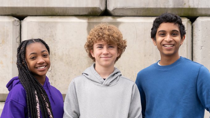 FilmUpdates's tweet photo. ‘Percy Jackson’ Disney+ series casts Aryan Simhadri as Grover and Leah Sava Jeffries as Annabeth. https://t.co/265fFvuPQy