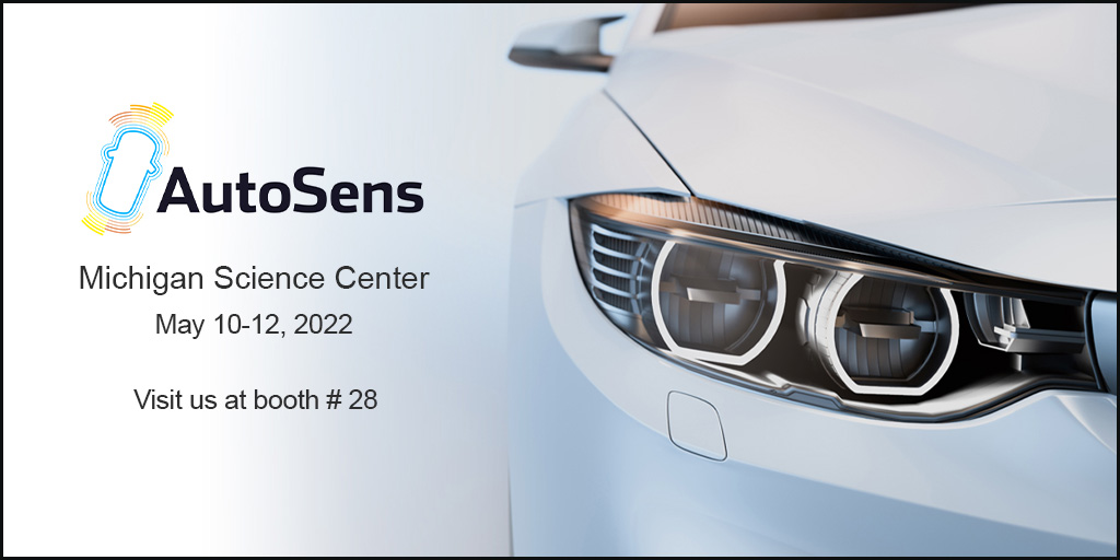 HamamatsuPhoton's tweet photo. We will be at #AutoSensDetroit at the Michigan Science Center, booth # 28, on May 10-12, exhibiting our newest #photonic components for #distancemeasurement which can be used for #LiDAR applications.
Register at https://t.co/p8dPqmpFeC https://t.co/g4jGMWuy8N