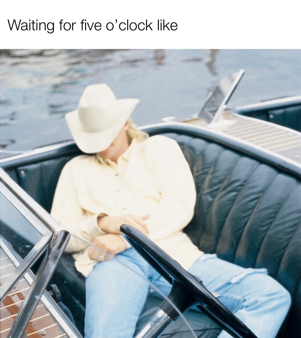 OfficialJackson's tweet photo. I think I'll just call it a day. #ItsFiveOClockSomewhere https://t.co/IeK02rasKf