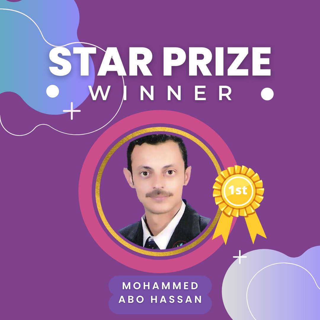 Quizalizeapp's tweet photo. 🏆 CONGRATULATIONS Mohammed Abo Hassan, our Star Prize winner who played the most quizzes in his classroom in April!

Mohammed has won $100, a year's Quizalize Premium and other prizes 👀

Read about Mohammed and access his quizzes: https://t.co/w8FxjFdFvm

Happy Quizalize-ing!💜 https://t.co/HJfDNNvSQl