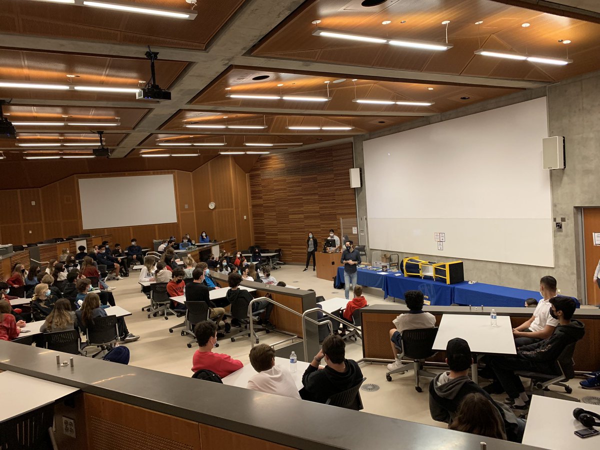 STEM students from <a href="/HolyNamesCHS/">Holy Names Cath.H.S.</a> <a href="/VillanovaWECDSB/">Villanova Wildcats</a> <a href="/SteAnneCHS/">Ste. Anne CHS</a> enjoying design challenges <a href="/UWindsorENG/">UWindsor Engineering</a> today. <a href="/WECDSB/">WECDSB</a>