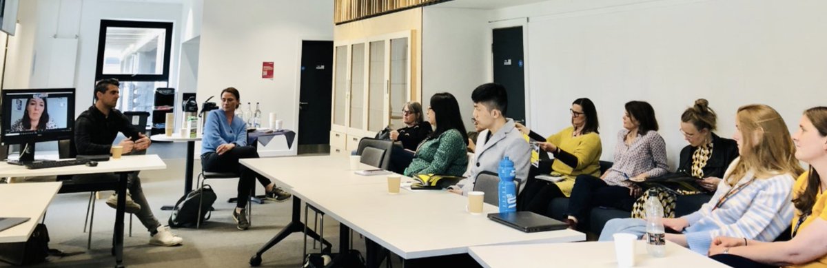 NCLsocsciences's tweet photo. Brilliant talks &amp; dialogue between @mjrichardson1 @darlingflorrie @Jessiek44 on questions of care.

Thanks for sharing your stellar community-engaged and creative work.

(and if we can brag: they've all been partly funded by the Institute's Pioneer Awards) Pioneers indeed! https://t.co/3VZQX7dbPI