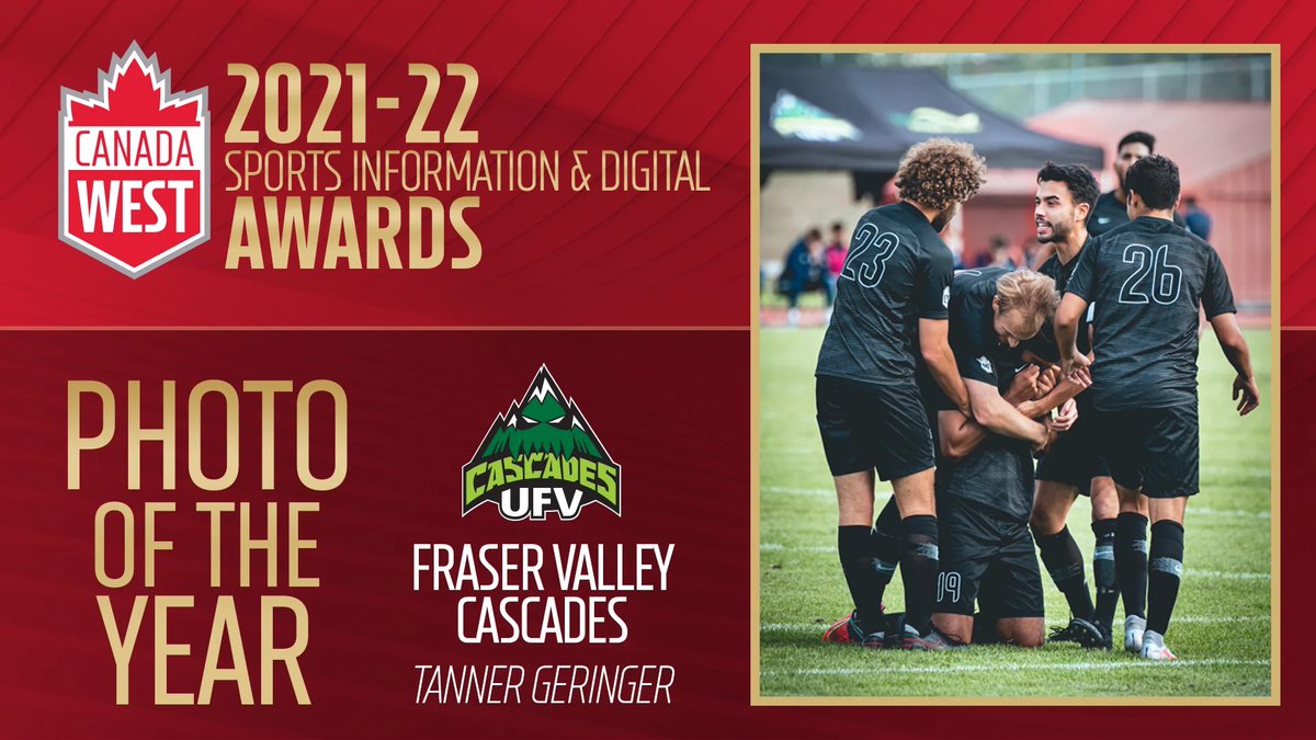 UFVCascades's tweet photo. The @CanadaWest Sports Information &amp; Digital Awards for 2021-22 have been announced... and the Cascades are a double winner! 🎉🎉

🏆 Photo of the Year
🏆 Feature Story of the Year

🗞 Read more: https://t.co/mRKvXMCwUB

#WeClimbWeConquer https://t.co/tFN6l5KjCu