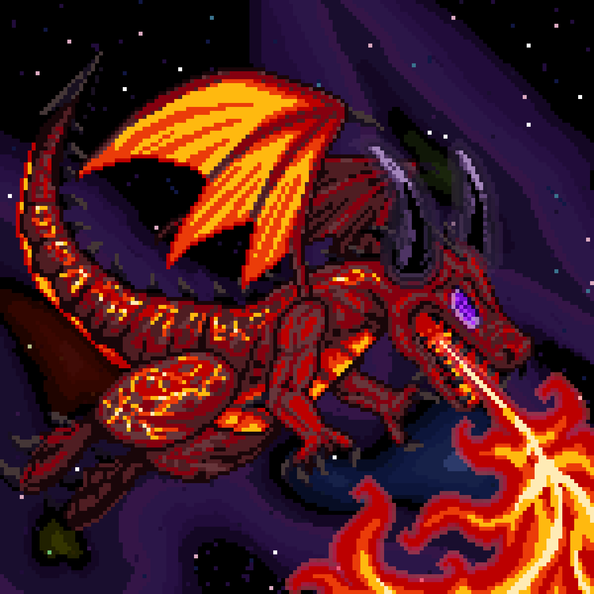 dravond12's tweet photo. Legendary Fire Dragon! RAWR!!! #StormingSolana https://t.co/RkW1eQJzhx