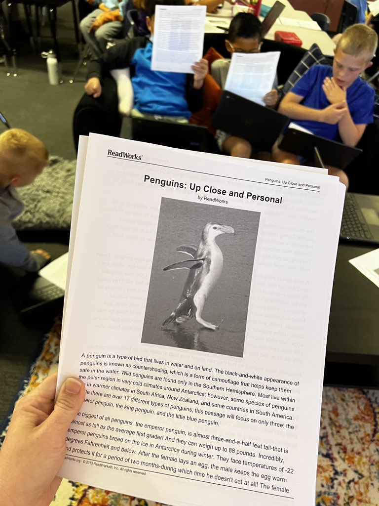 MrsHaleyGarner's tweet photo. @HelloLumio for the WIN today using a @ReadWorks passage! ⭐️👏🏼💯 #4thGrade #STAARprep #WylieISD #WeAreWhitt @WylieISD https://t.co/oHnuhgAwxF