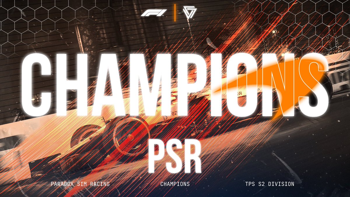 TPS_F1's tweet photo. #TPS2 | Final Standings🏆
@PSR_ESPORTS - S2 Champions🏆
By far the hardest fought title in the tournament, @TTMotorsportUK gave it their all and it came down to the final round! Entertainment at its finest🔥
As the home team, PSR will definitely make an appearance😏 https://t.co/ZkWZ41qCKq
