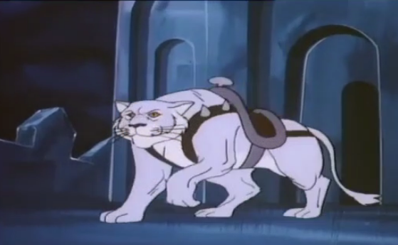 ThundercatsSaga's tweet photo. #Snowmeow is a giant snow cat &amp; #Snowman's loyal companion who serves as his mount.Fearsome,brave &amp; strong Snowmeow tends to act as a messenger to the #ThunderCats when warning them about the dangers that threaten the Snowman. 
 #cartoons #80s #Retro #nostalgia https://t.co/WrqUmIWcVs