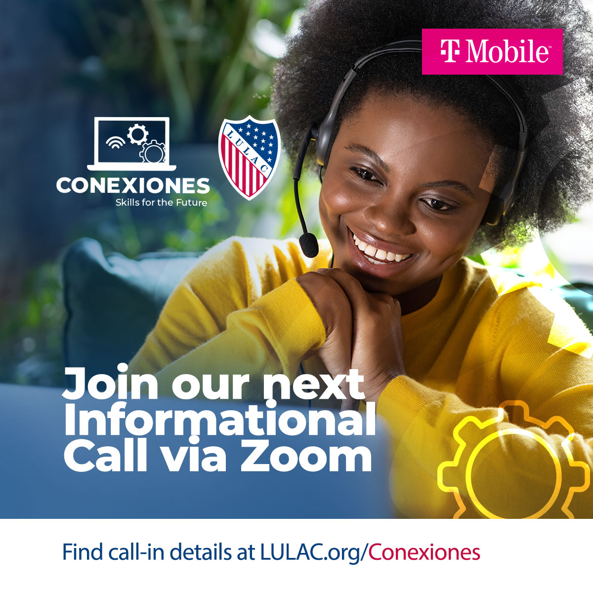 Attend the first informational call for the Conexiones program to learn more about this opportunity. Staff will review the RFP and share tips &amp; tricks for submitting a winning proposal!

For call-in details, visit LULAC.org/conexiones.

#LULACPrograms #LULACConexiones