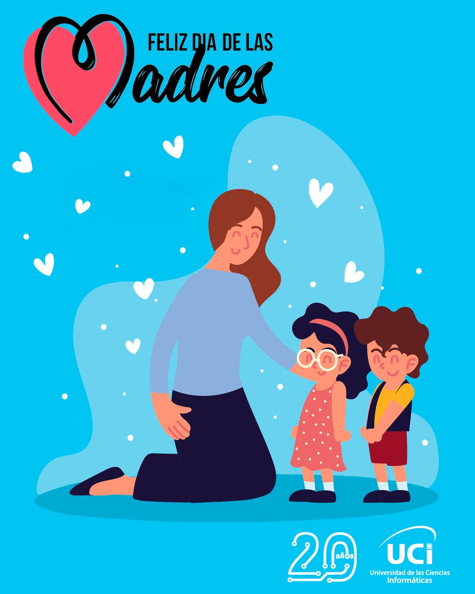 universidad_uci's tweet photo. A las madres de nuestra Universidad, para ustedes, desde el corazón todo nuestro cariño y admiración ¡¡Muchas Felicidades!! #DíaDeLasMadres #SomosUCI @CubaMES @nataliauci16 @dcolome2010 @dellylien1 @MayraDuranB @alicia_senra @ReinaEstradaUCI @Mnica98744015 @niurvis79 https://t.co/vGb4WhGMhU