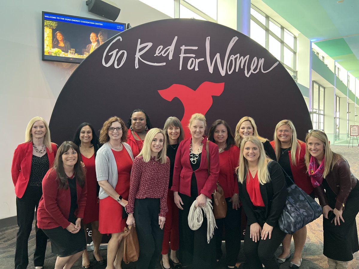 GAIGroup's tweet photo. Heart disease and stroke can affect a woman at any age. At yesterday's @GoRedForWomen event, our employees learned how small changes can make a big difference. Thank you to @AmHeartOhio and your survivors for sharing your inspiring stories. #ForTheGreaterGood #CincyGoRed https://t.co/zVZ4v7NWXv