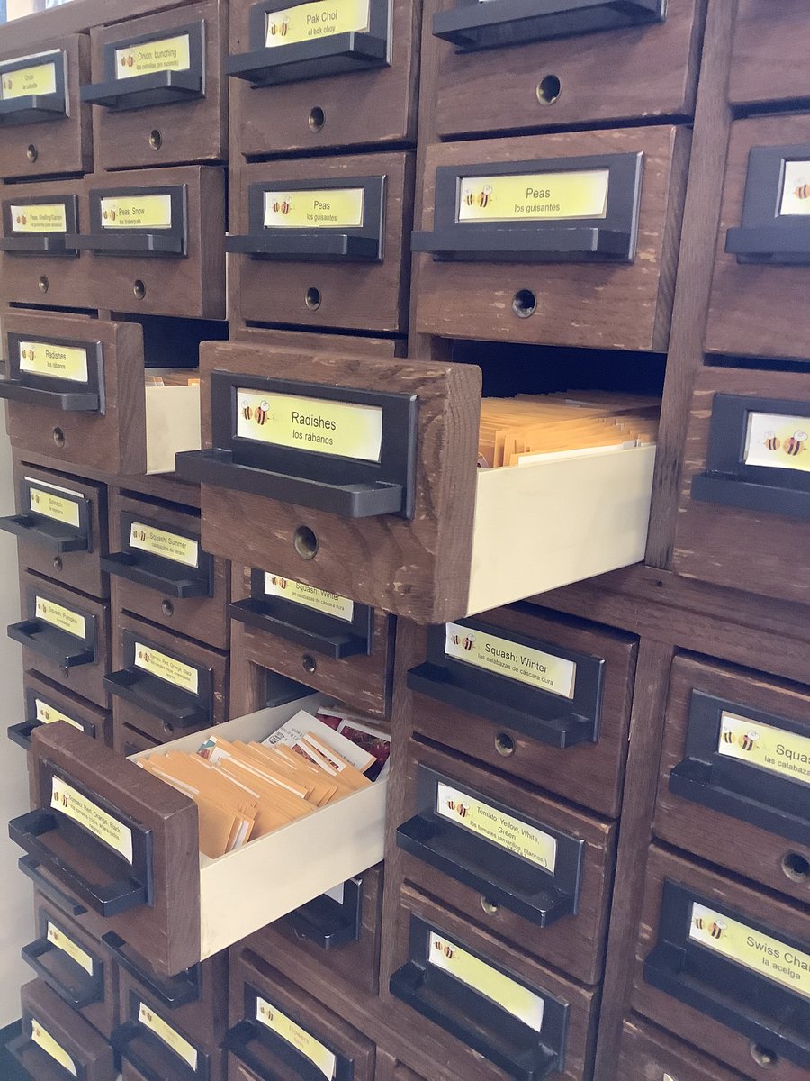 rlaplibrary's tweet photo. The @rlaplibrary has a permanent #SeedLibrary thatβs free & accessible to all patrons. Seed packets are available to take any time the Library is open and you donβt need to have a RLAPL card!
π
π₯π₯¬π₯
#Gardening #Spring #RLAPL https://t.co/FJGyXGepyt